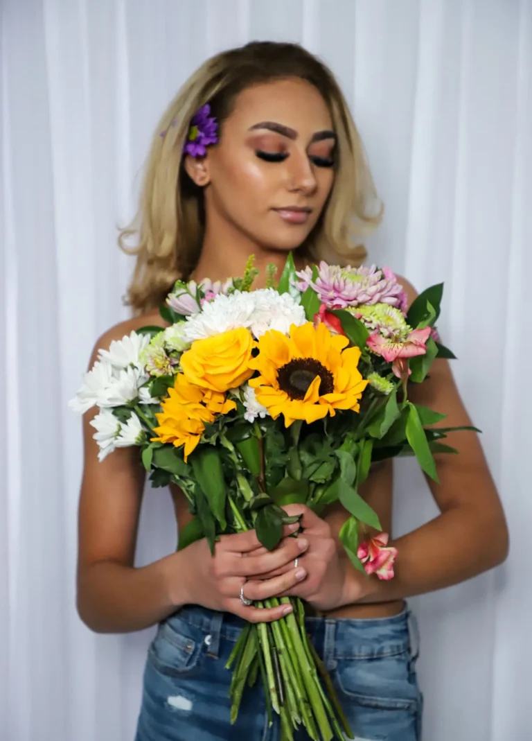 First Blossom Of The Year — Fashion editorial by Ashley Borowski for VOUS Magazine
