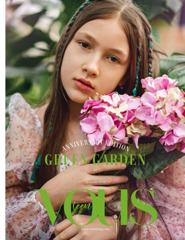 Green Garden — VOUS Magazine · The April Teen Edition · Vol.8 · 2022