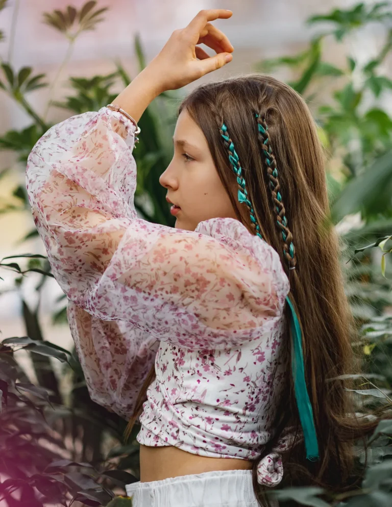 Green Garden — Teen editorial by Wiki De Vita for VOUS Magazine