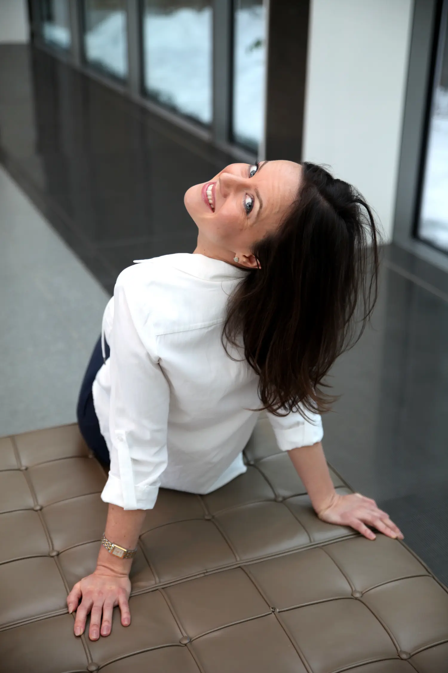 Lidia is posing in Boston — Fashion & Beauty editorial by Igor Photography of Boston for VOUS Magazine