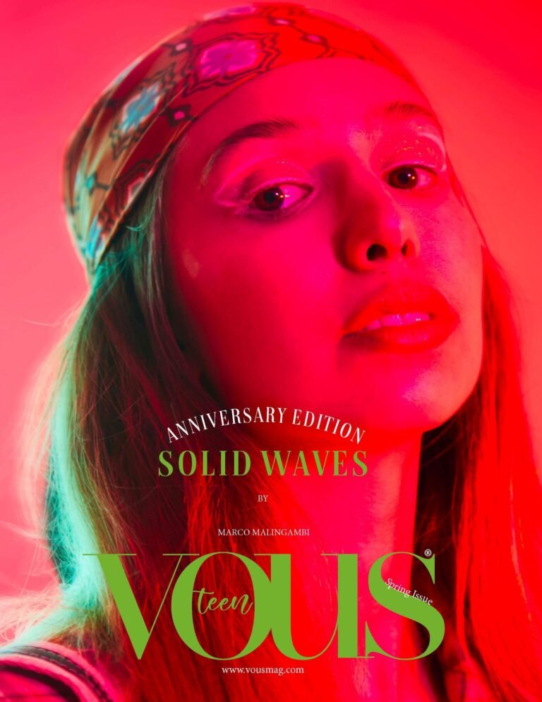 "Solid Waves" — VOUS Magazine · The April Teen Edition · Vol.4 · 2022