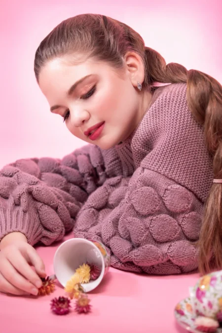 Spring Flower — Teen editorial by Lana Shapovalova for VOUS Magazine