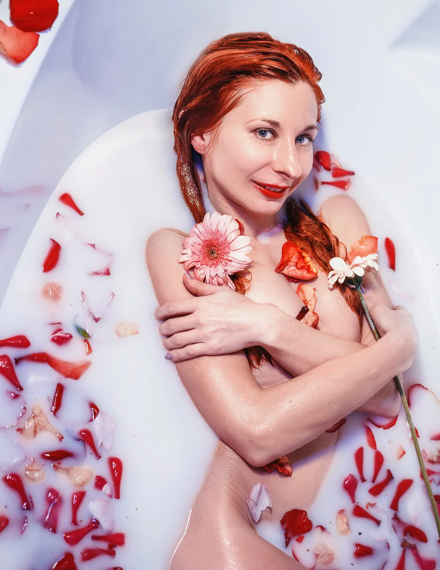 Water — Fashion & Beauty editorial by Yakusheva Yulia for VOUS Magazine