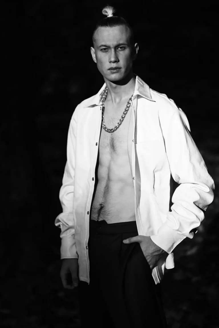 Akim Izumenko — Man editorial by Serge Bazilic for VOUS Magazine