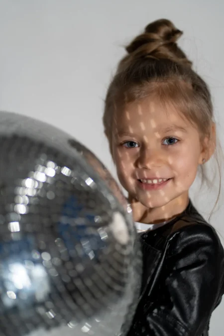 Disco Girl — Teen editorial by Yulia Abazieva for VOUS Magazine