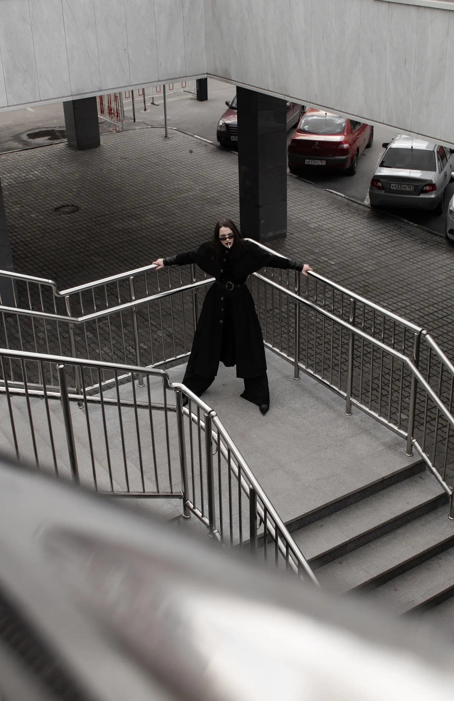 In Black — Fashion & Beauty editorial by Victoria Bespamyatnaya for VOUS Magazine
