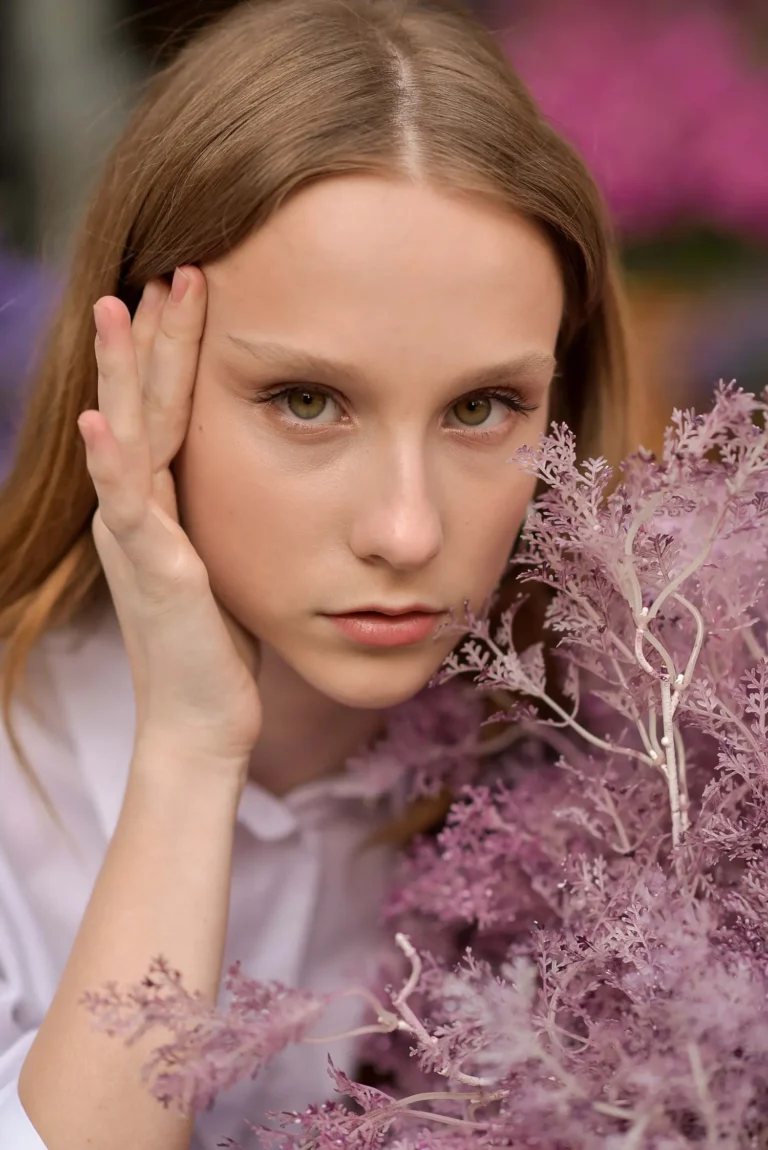 Makarova Dasha — Teen editorial by Anna Kirma for VOUS Magazine