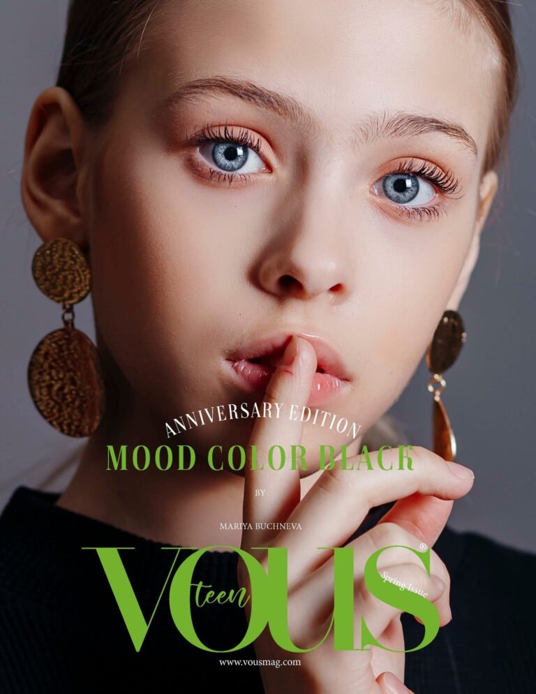 Mood color - BLACK — VOUS Magazine · The April Teen Edition · Vol.14 · 2022