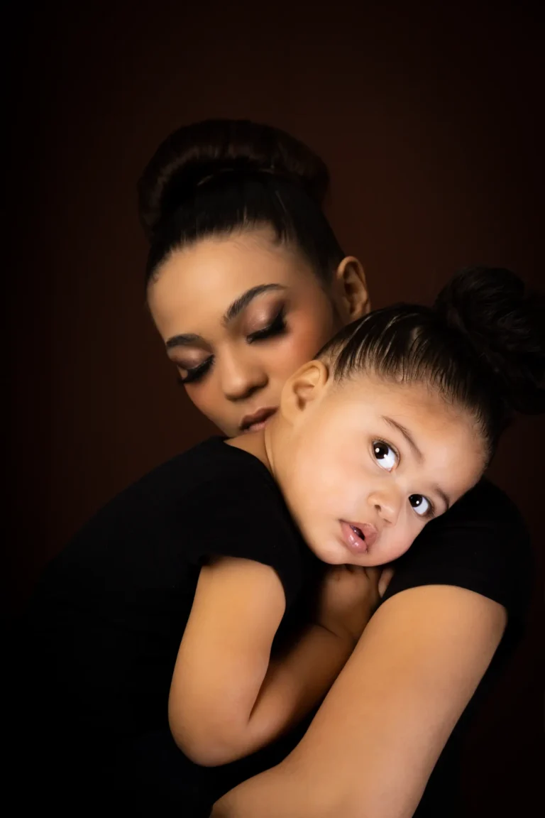 mother and daughter photoshoot with Couture Dress by Marcus Pacha — Teen editorial by Pacha Studio Arts for VOUS Magazine