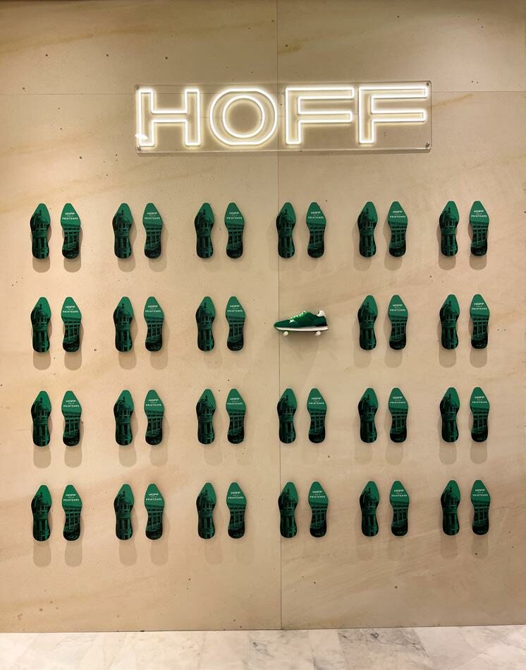Hoff materializes its commitment to the French market in a partnership with Printemps