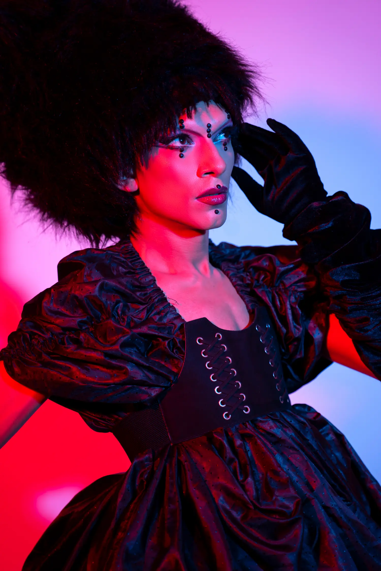 All Black Vibes — Teen editorial by Rajeesh Ramachandran for VOUS Magazine