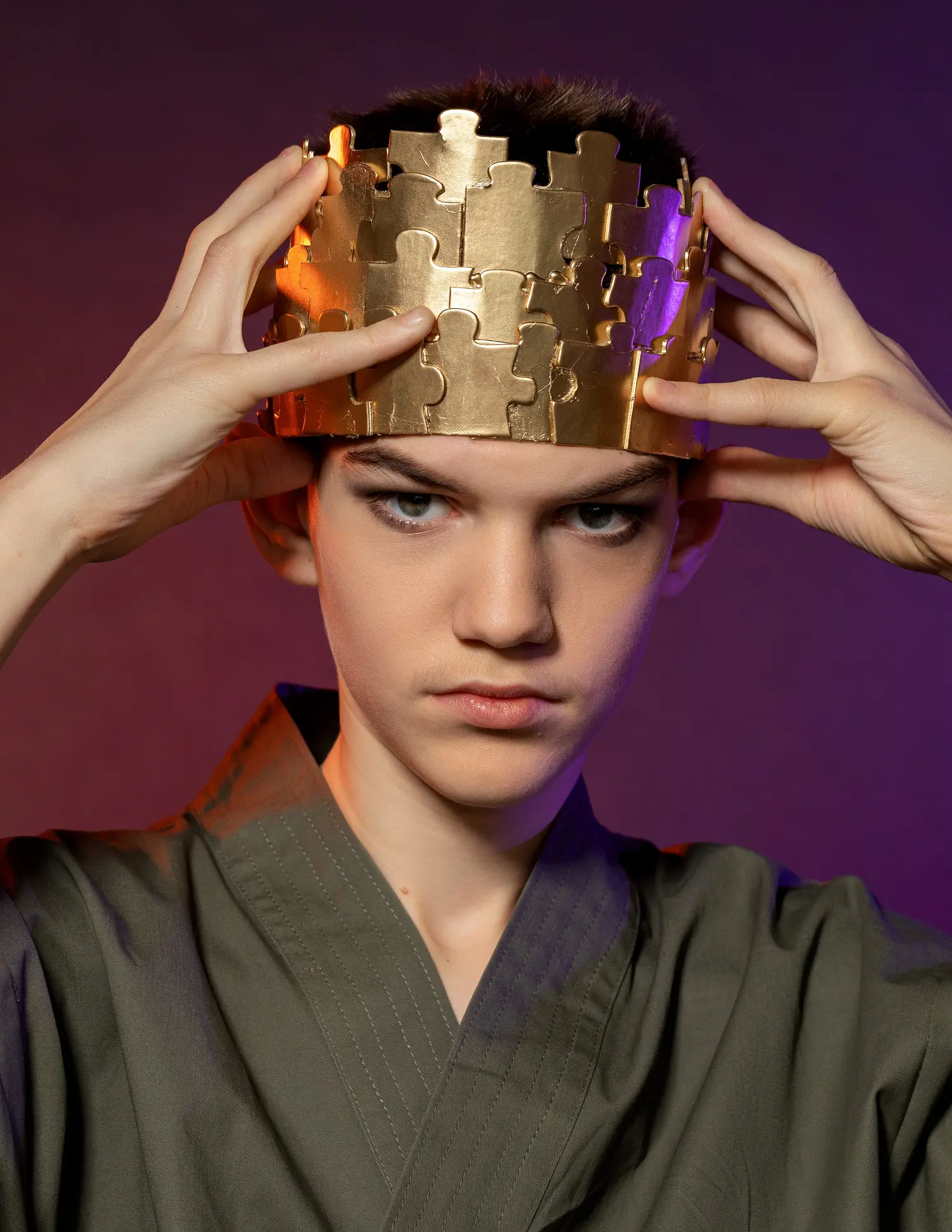 KING Richard — Teen editorial by Olga Amber for VOUS Magazine
