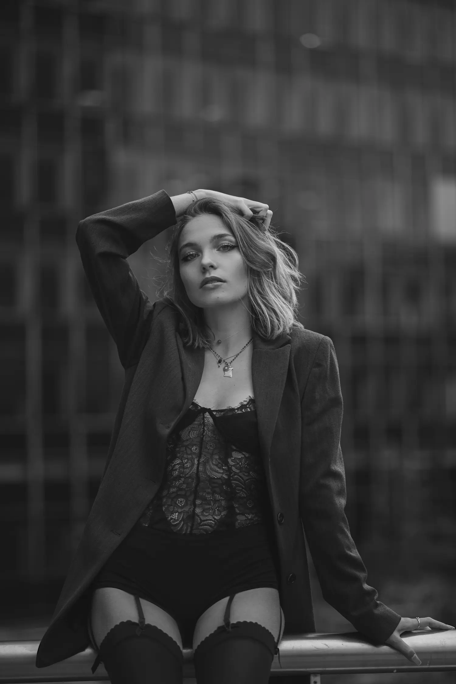 Black Paris — Fashion & Beauty editorial by Lucymagination for VOUS Magazine