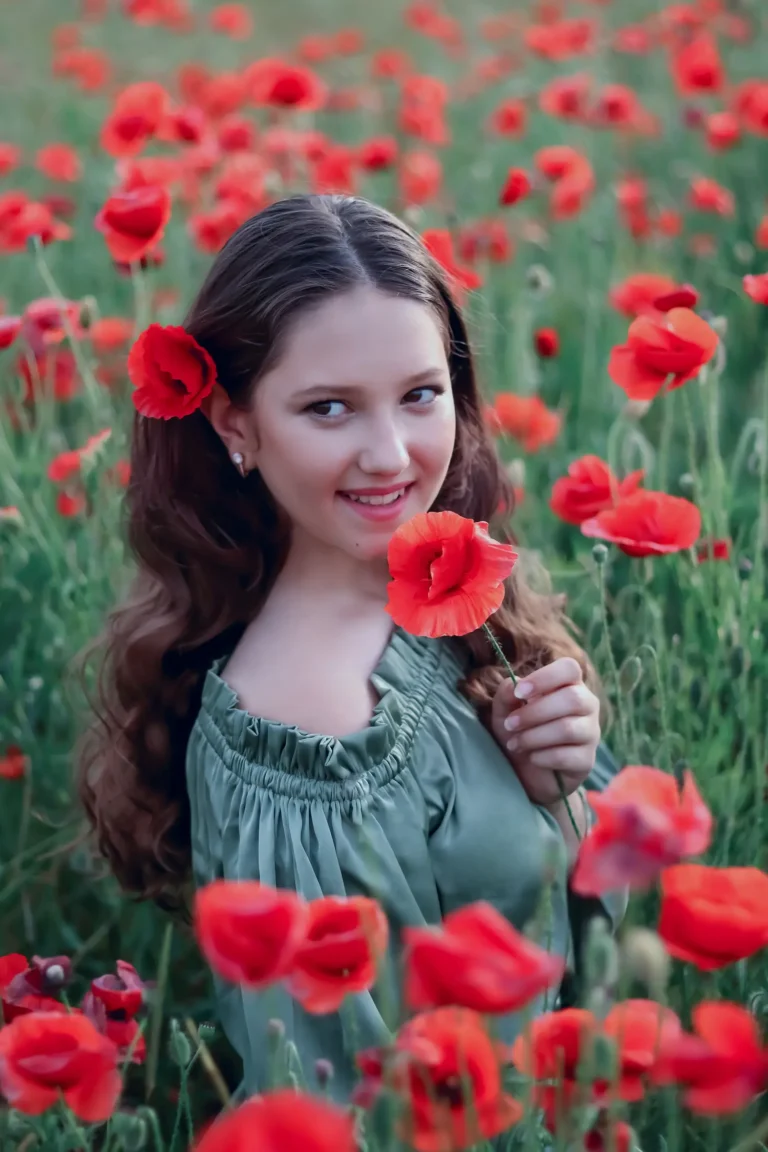 Flowers — Teen editorial by Людмила Лебединская for VOUS Magazine