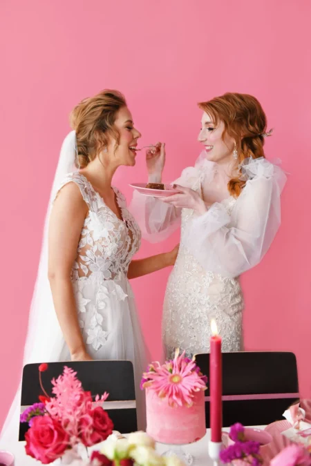It's All About Pink — Wedding editorial by Annie Walter for VOUS Magazine
