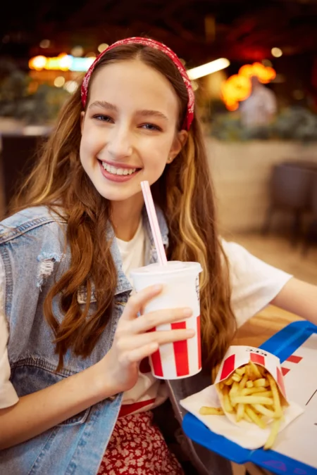 Milkshake Time — Teen editorial by Efimov Slava for VOUS Magazine