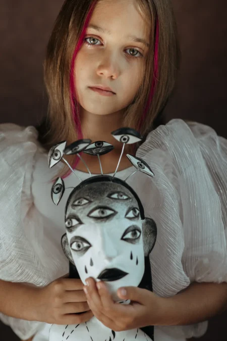 Tear — Teen editorial by Olga Nikishina for VOUS Magazine