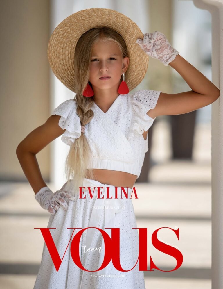 EVELINA — VOUS Magazine · The August Teen Edition · Vol.4 · 2022