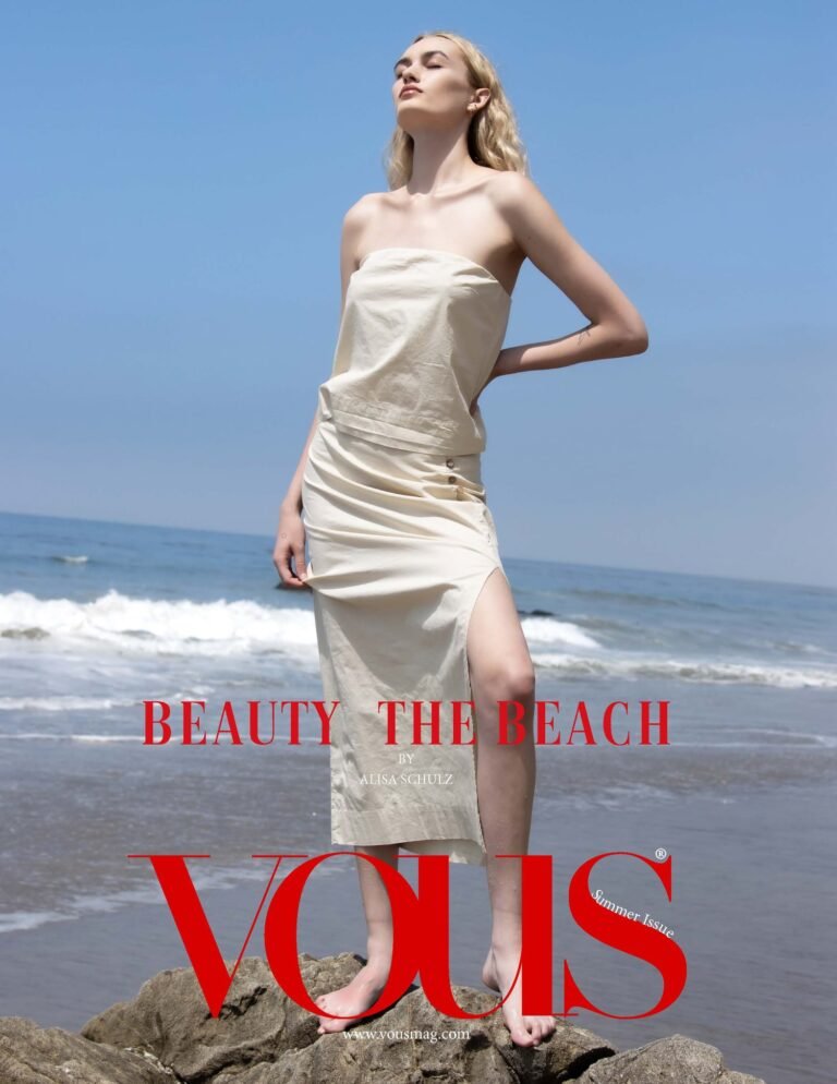 Kori Swanson beauty & the beach — VOUS Magazine · The September Fashion & Beauty Edition · Vol.6 · 2022