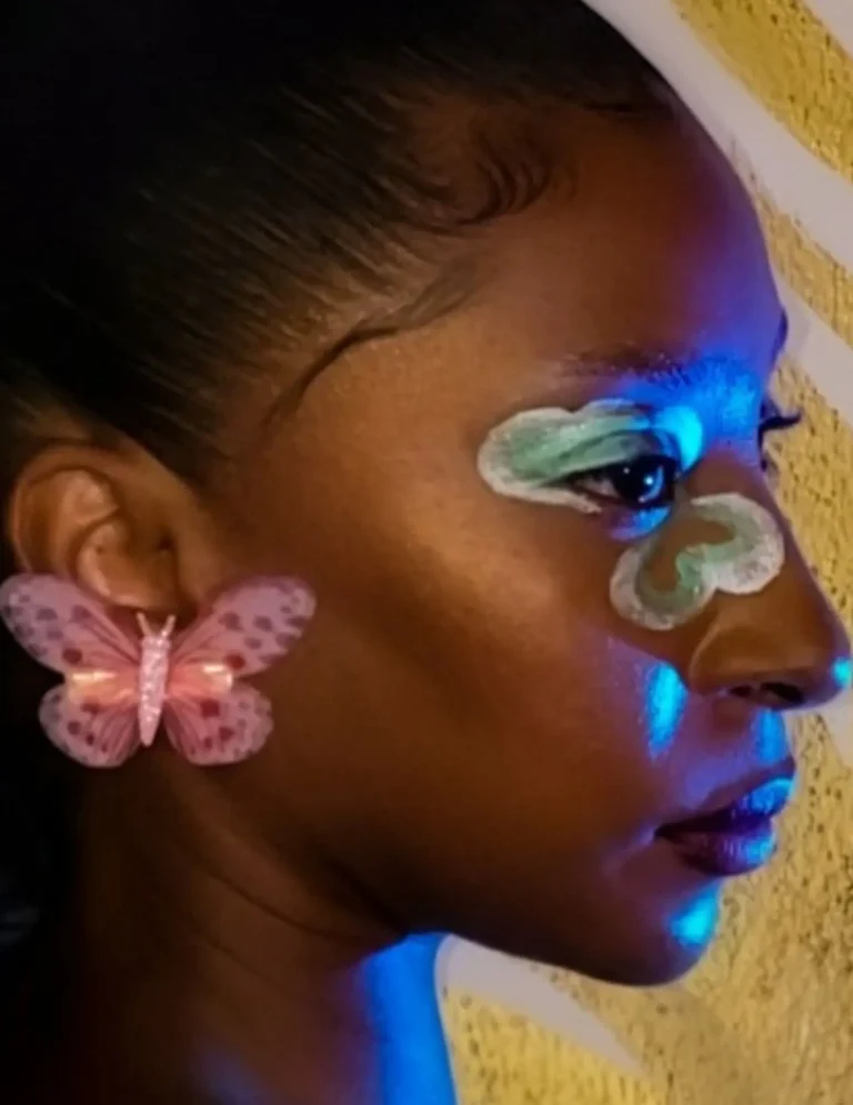 Neon Butterfly — Fashion & Beauty editorial for VOUS Magazine