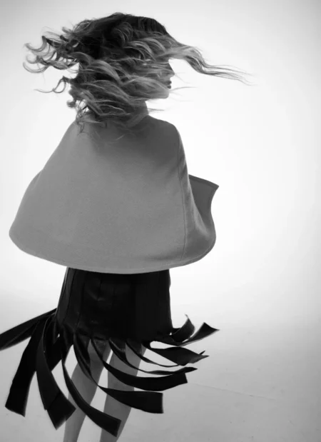 Colorful Fall Fashion in Black and White — Fashion & Beauty editorial by Robert Altman for VOUS Magazine