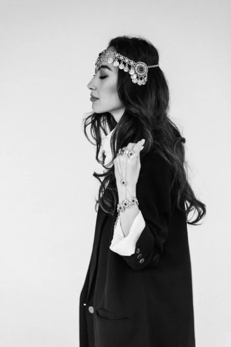 Ethnic charm — Fashion & Beauty editorial by Aizhan Issabayeva for VOUS Magazine