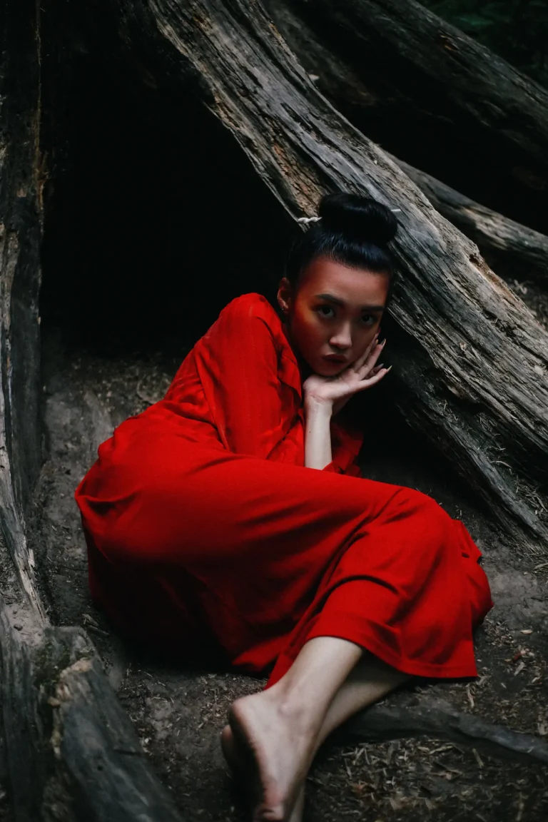 Forest Nymph — Fashion & Beauty editorial by Maria Ra for VOUS Magazine