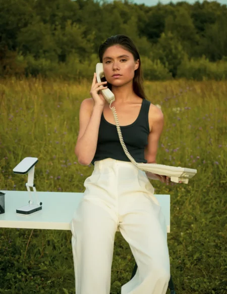 Real open space — Fashion & Beauty editorial by Ksenia Galashova for VOUS Magazine