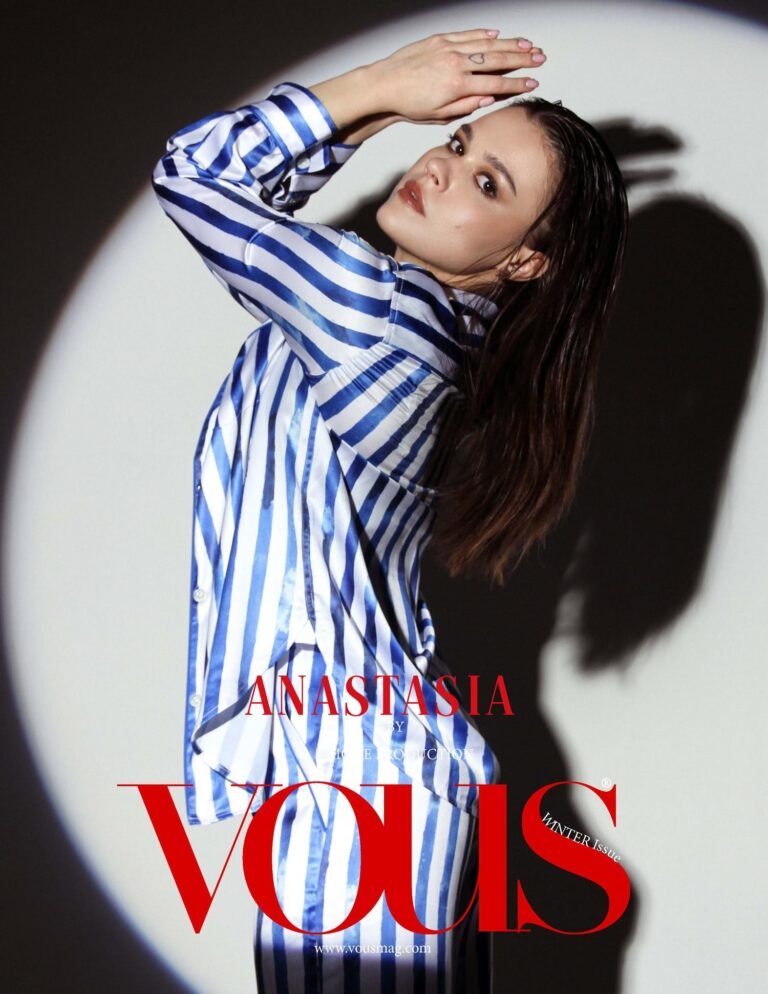 Anastasia — VOUS Magazine · The December Fashion & Beauty Edition · Vol.6 · 2022
