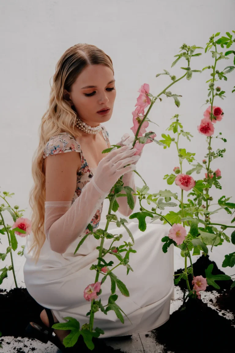 Malva garden — Fashion & Beauty editorial by Renat Egorov for VOUS Magazine