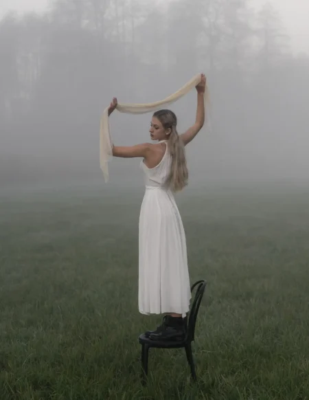 Misty sunrise — Fashion & Beauty editorial by Grzegorz Kłosok for VOUS Magazine