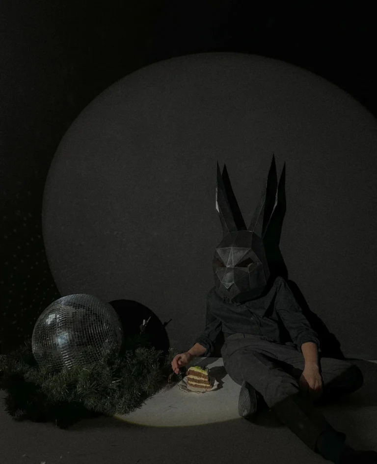 Black rabbit — VOUS Magazine · The December Christmas Special Edition · Vol.9 · 2022