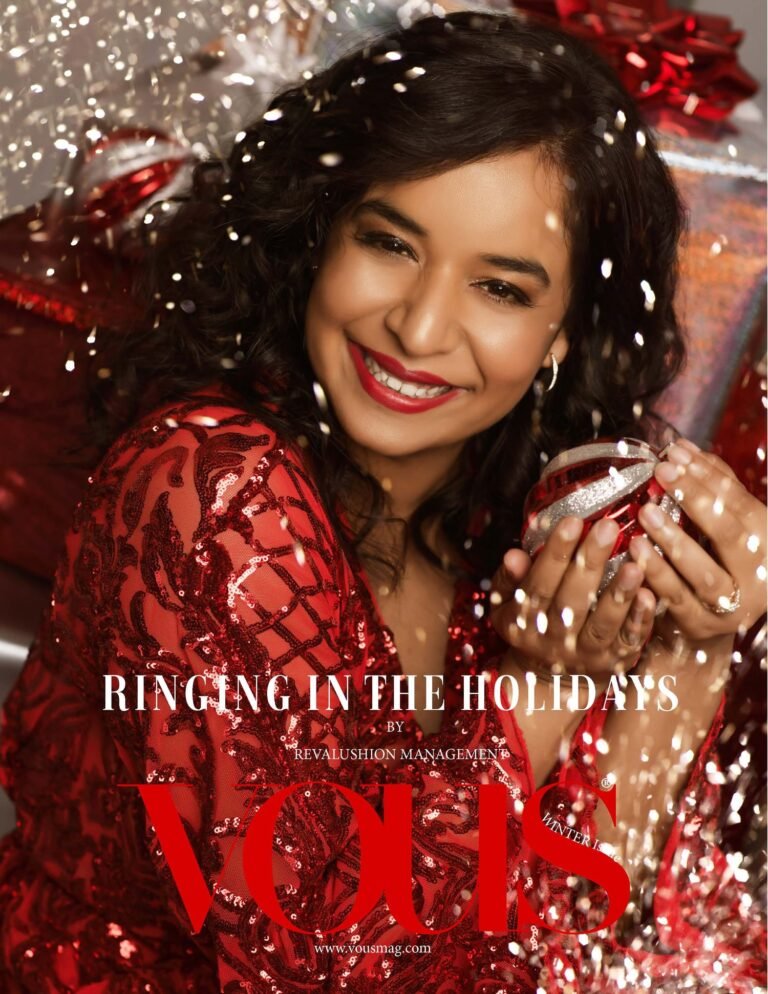 Ringing in the Holidays with Olivia — VOUS Magazine · The December Christmas Special Edition · Vol.8 · 2022