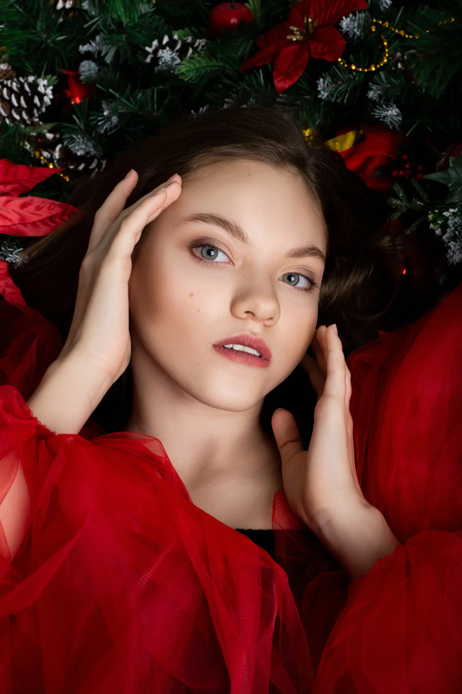 Christmas — Teen editorial by Julia Vasilenko for VOUS Magazine