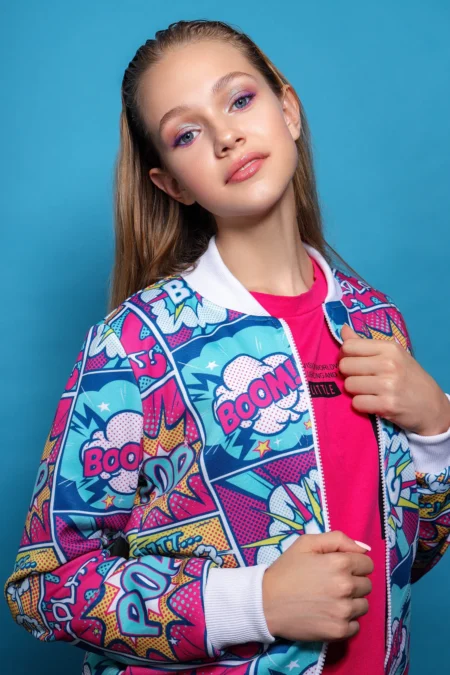 Color Winter! — Teen editorial by Vitaliy Platunov for VOUS Magazine