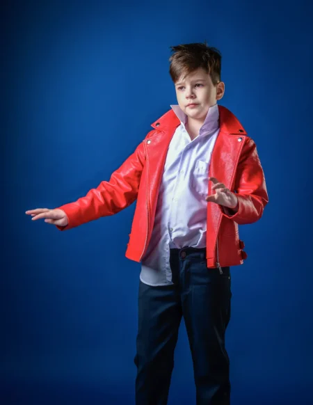 Promotional photo shoot of a collection of designer children's clothing from Irina… — Teen editorial by Alex Brodsky for VOUS Magazine