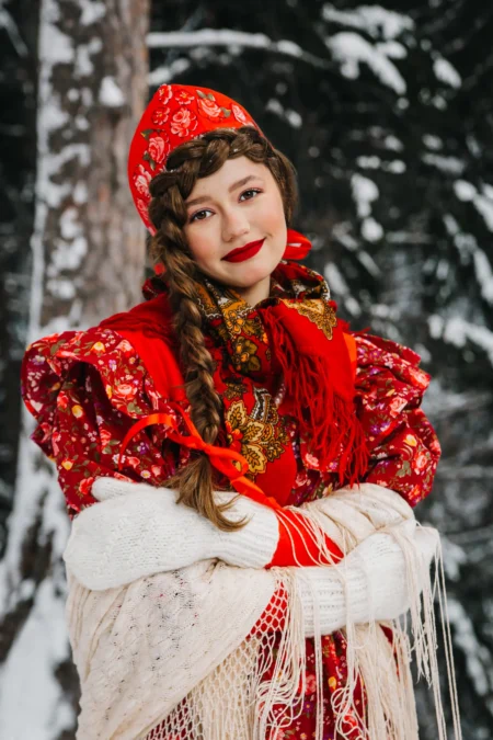 The beauty of Russian girls is fascinating — Teen editorial by Дьякова Анастасия for VOUS Magazine