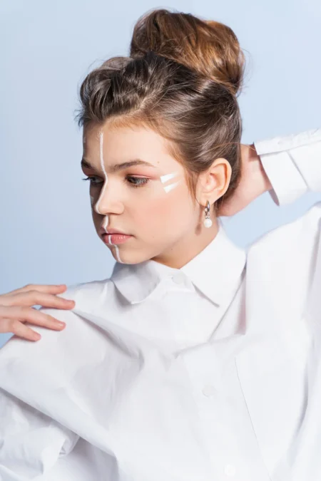 Angelina — Teen editorial by Natalia Frigo for VOUS Magazine