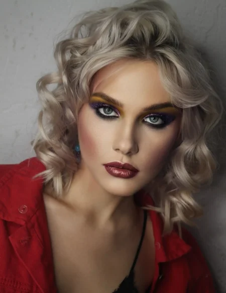 Back in the 80s — Fashion & Beauty editorial by Julia Piletskaya for VOUS Magazine