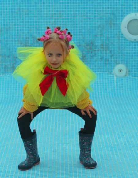 Jump to the empty pool — Teen editorial by Tiana Bankovskaya for VOUS Magazine