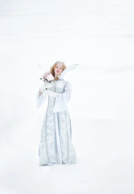 Snow Queen Kris — Teen editorial by Anastasiya Ryazantseva for VOUS Magazine