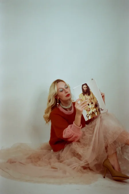 Tulle and feathers — Fashion & Beauty editorial by Lulú Aguilar for VOUS Magazine