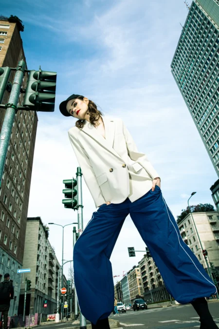 Blue Sky — Fashion & Beauty editorial by Anna Kupryianets for VOUS Magazine