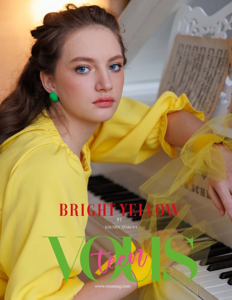Bright yellow — VOUS Magazine · The April Teen Edition · Vol.7 · 2023
