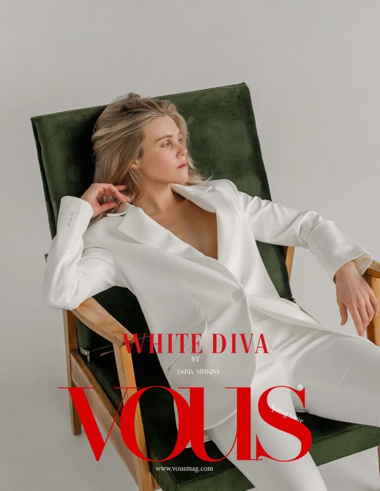 White Diva — VOUS Magazine · The April Fashion & Beauty Edition · Vol.14 · 2023