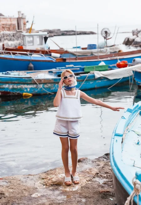 Girl and the sea — Teen editorial by Nika Miltz for VOUS Magazine
