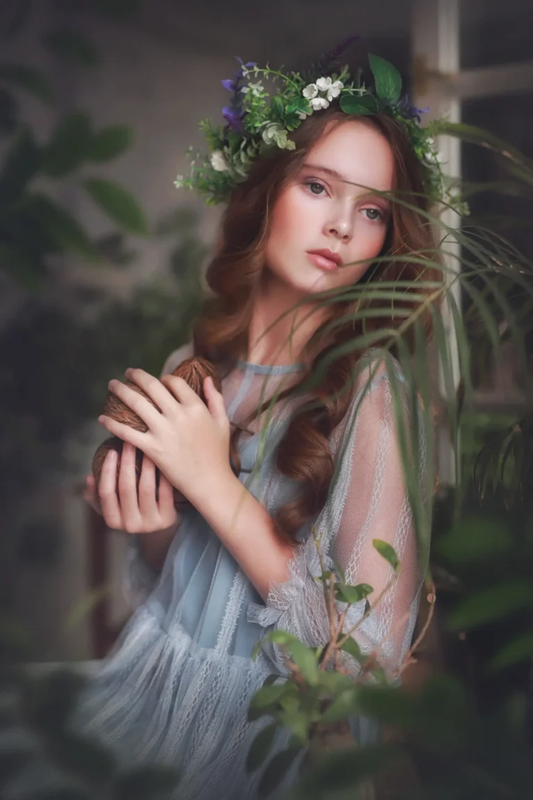 Spring girl — Teen editorial by Майорова Татьяна for VOUS Magazine