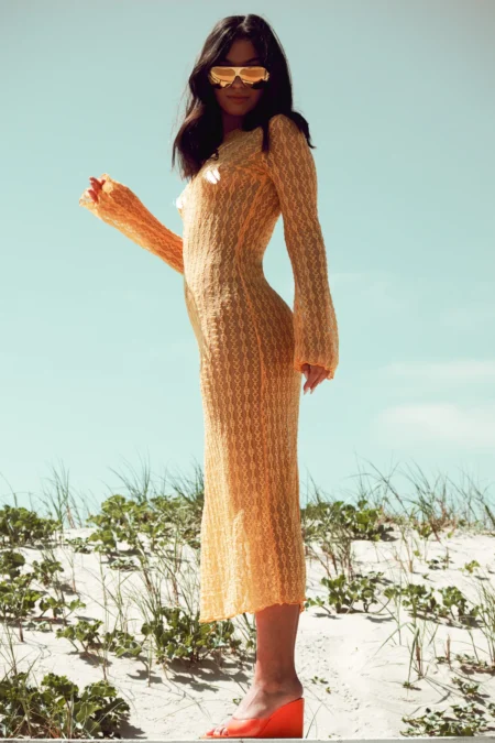 A Solar Eclipse in the Coastline — Fashion & Beauty editorial by Maria Martinez for VOUS Magazine