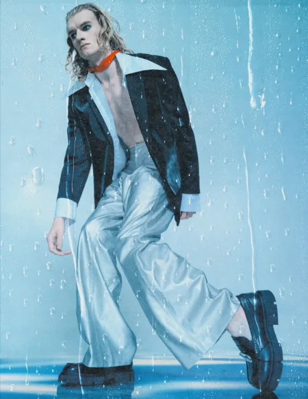 Blue Water — Man editorial by Roman Kulish for VOUS Magazine