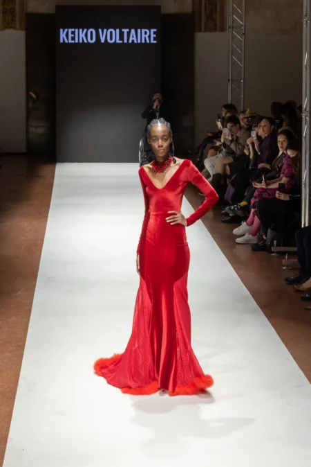 GFC Keiko Voltaire - Milan Fashion Week — Fashion & Beauty editorial by Bruno Angelo Porcellana for VOUS Magazine